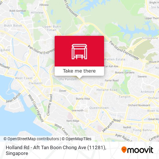 Holland Rd - Aft Tan Boon Chong Ave (11281) map