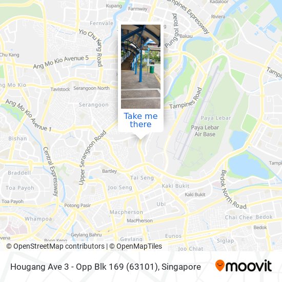 Hougang Ave 3 - Opp Blk 169 (63101) map