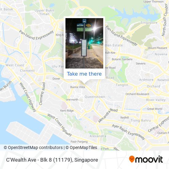 C'Wealth Ave - Blk 8 (11179) map