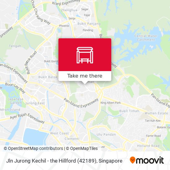 Jln Jurong Kechil - the Hillford (42189)地图