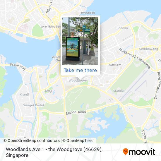 Woodlands Ave 1 - the Woodgrove (46629) map