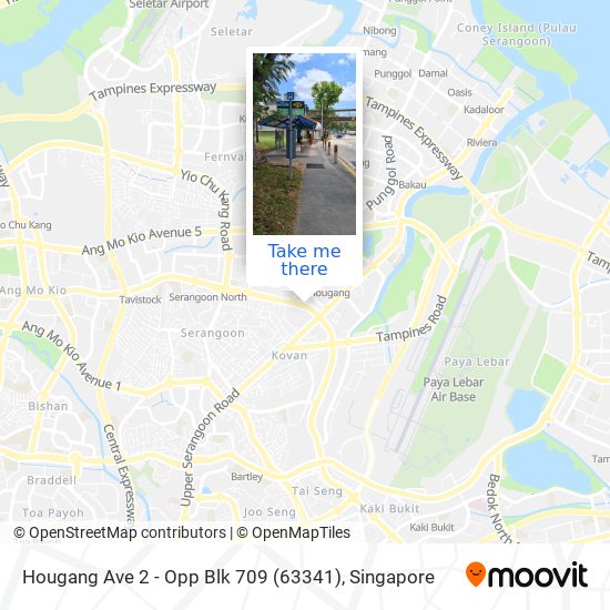 Hougang Ave 2 - Opp Blk 709 (63341) map