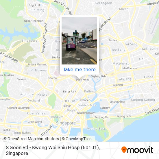 S'Goon Rd - Kwong Wai Shiu Hosp (60101)地图