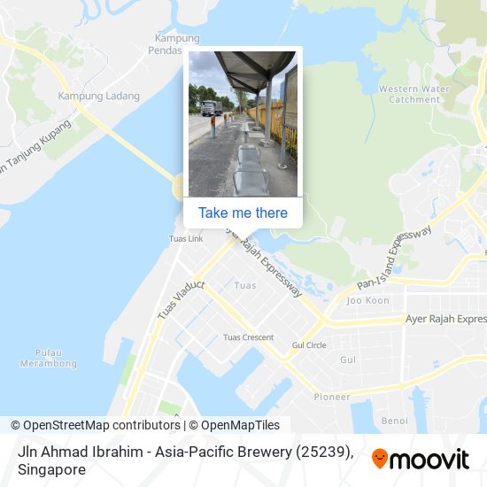 Jln Ahmad Ibrahim - Asia-Pacific Brewery (25239)地图