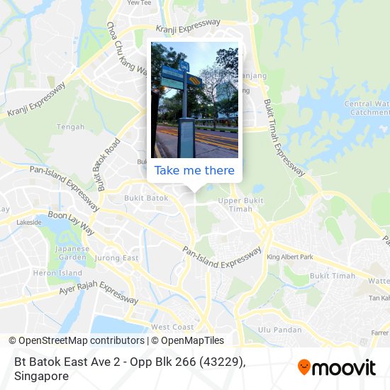 Bt Batok East Ave 2 - Opp Blk 266 (43229)地图