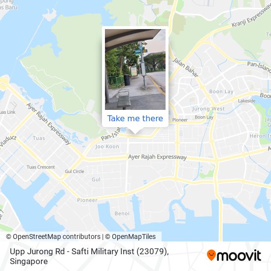 Upp Jurong Rd - Safti Military Inst (23079) map