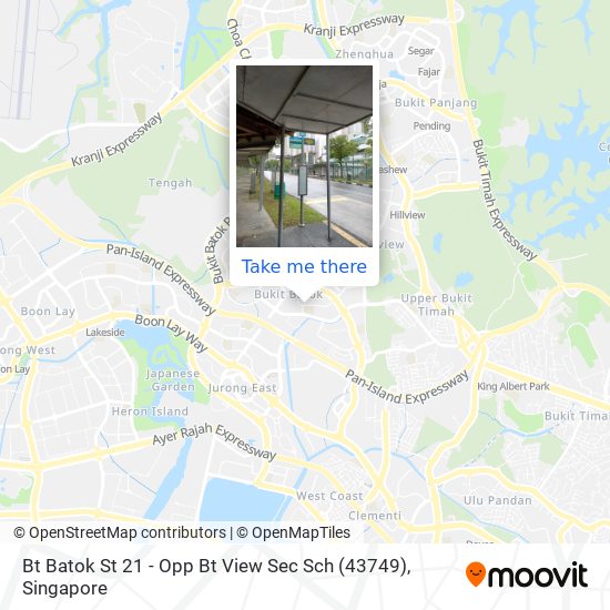 Bt Batok St 21 - Opp Bt View Sec Sch (43749)地图
