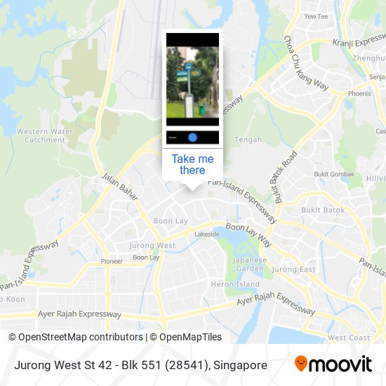 Jurong West St 42 - Blk 551 (28541) map