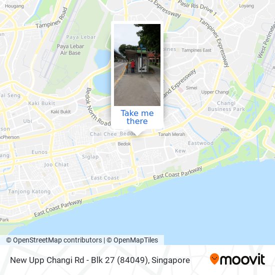 New Upp Changi Rd - Blk 27 (84049) map