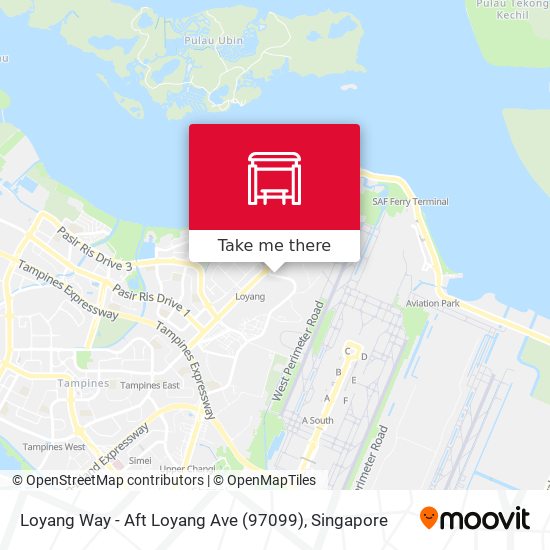 Loyang Way - Aft Loyang Ave (97099) map