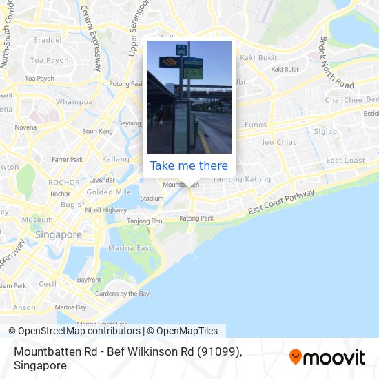 Mountbatten Rd - Bef Wilkinson Rd (91099) map