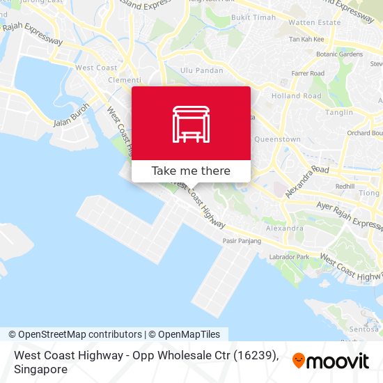 West Coast Highway - Opp Wholesale Ctr (16239)地图