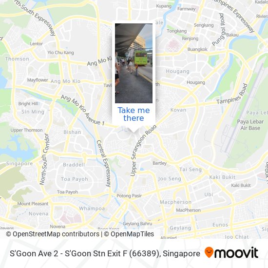 S'Goon Ave 2 - S'Goon Stn Exit F (66389) map