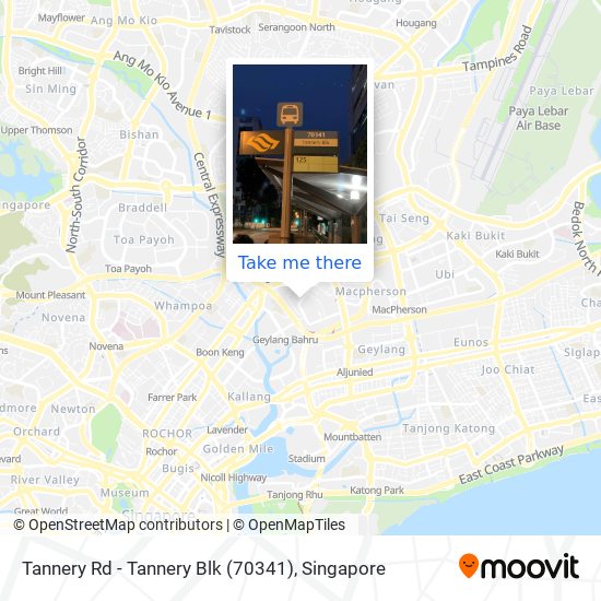 Tannery Rd - Tannery Blk (70341)地图