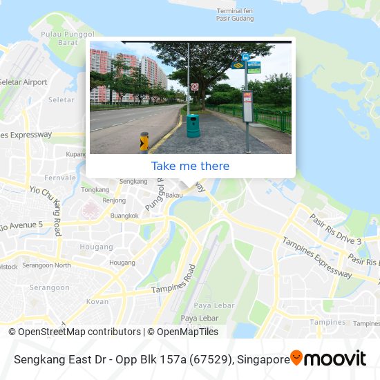 Sengkang East Dr - Opp Blk 157a (67529) map