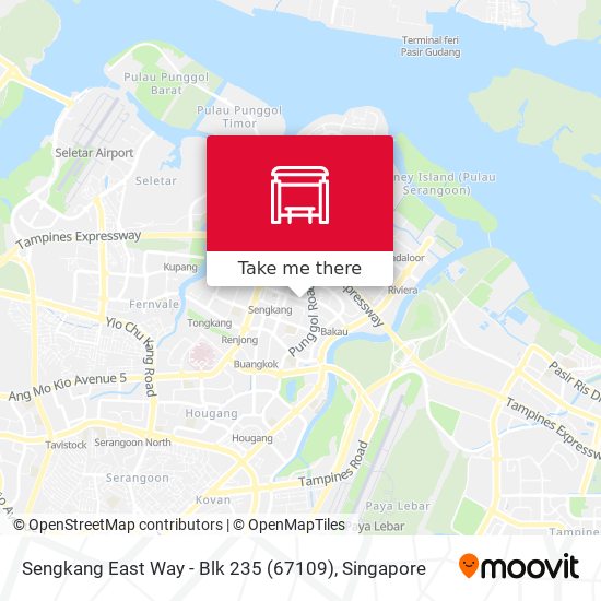 Sengkang East Way - Blk 235 (67109) map