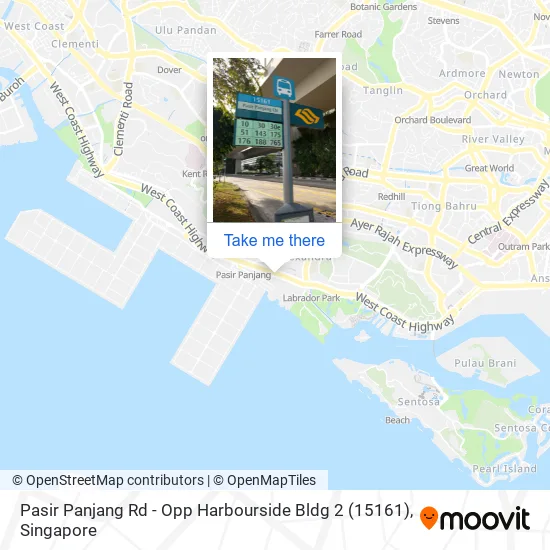 Pasir Panjang Rd - Opp Harbourside Bldg 2 (15161) map