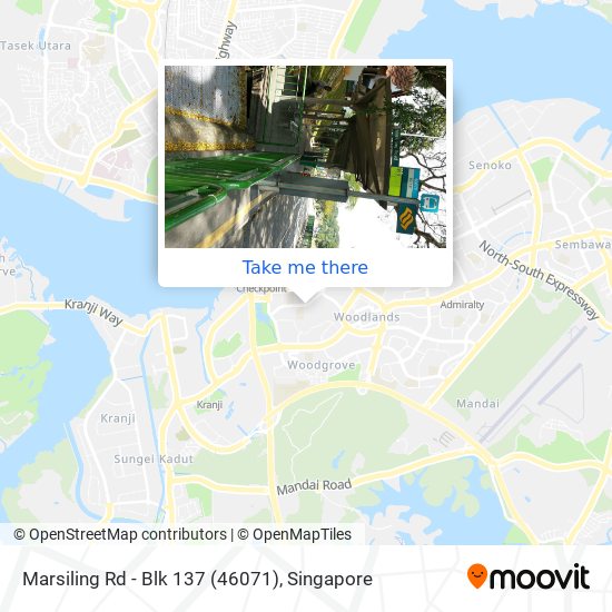 Marsiling Rd - Blk 137 (46071) map