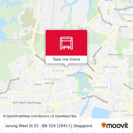 Jurong West St 52 - Blk 526 (28411)地图