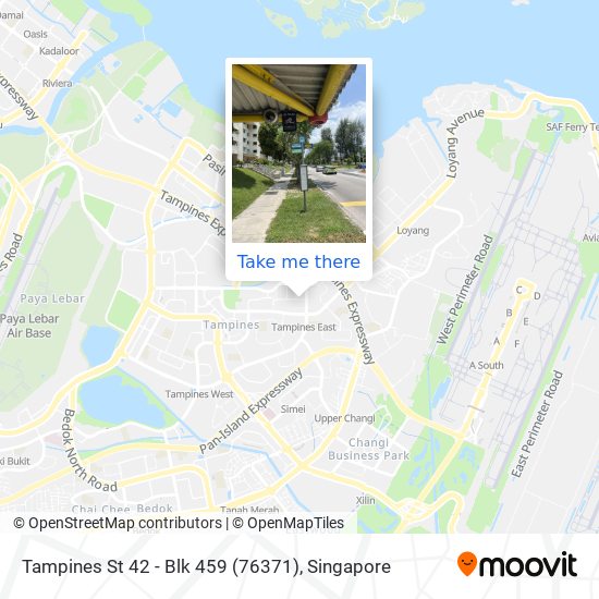 Tampines St 42 - Blk 459 (76371) map