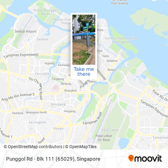 Punggol Rd - Blk 111 (65029) map