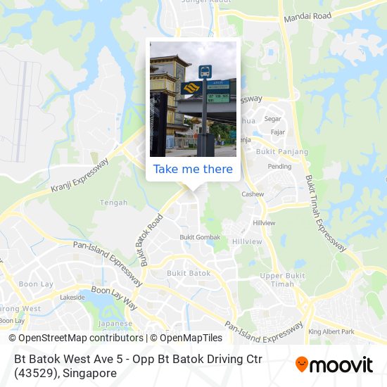 Bt Batok West Ave 5 - Opp Bt Batok Driving Ctr (43529) map