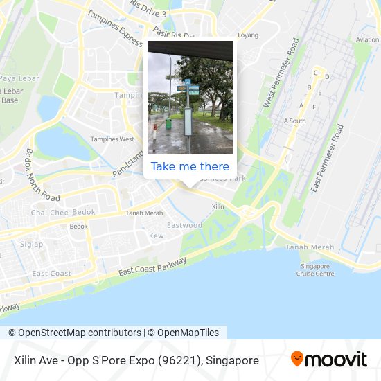 Xilin Ave - Opp S'Pore Expo (96221) map