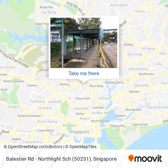 Balestier Rd - Northlight Sch (50231) map