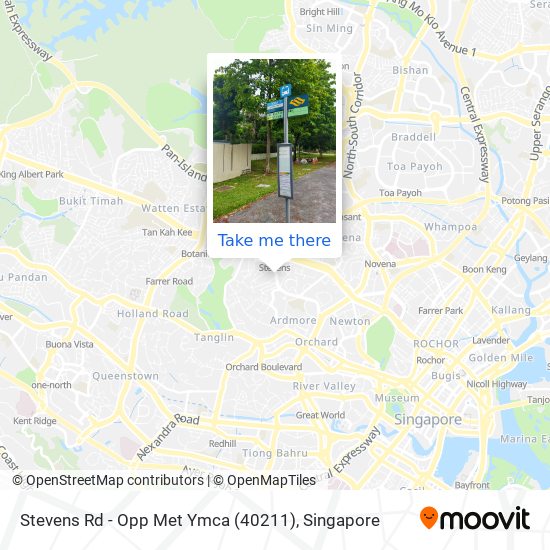 Stevens Rd - Opp Met Ymca (40211)地图