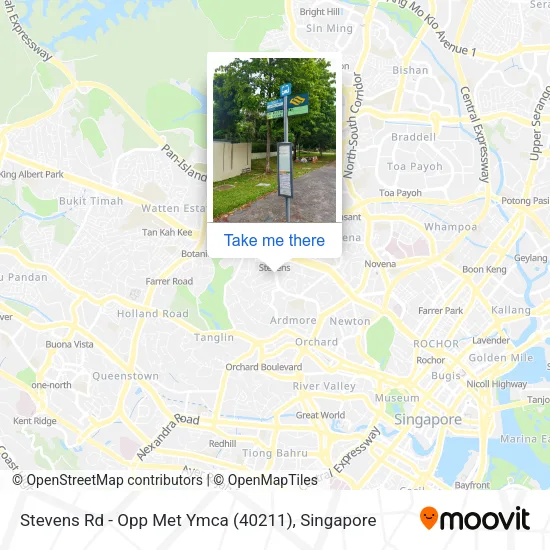 Stevens Rd - Opp Met Ymca (40211)地图
