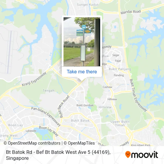 Bt Batok Rd - Bef Bt Batok West Ave 5 (44169)地图