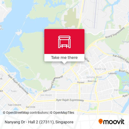 Nanyang Dr - Hall 2 (27311) map