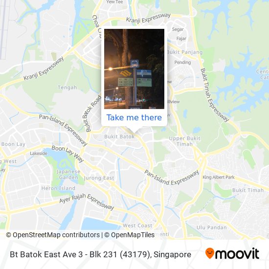 Bt Batok East Ave 3 - Blk 231 (43179) map