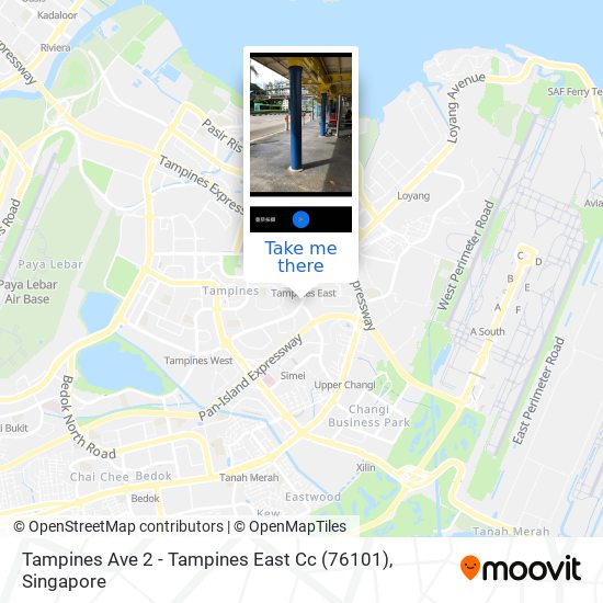 Tampines Ave 2 - Tampines East Cc (76101)地图