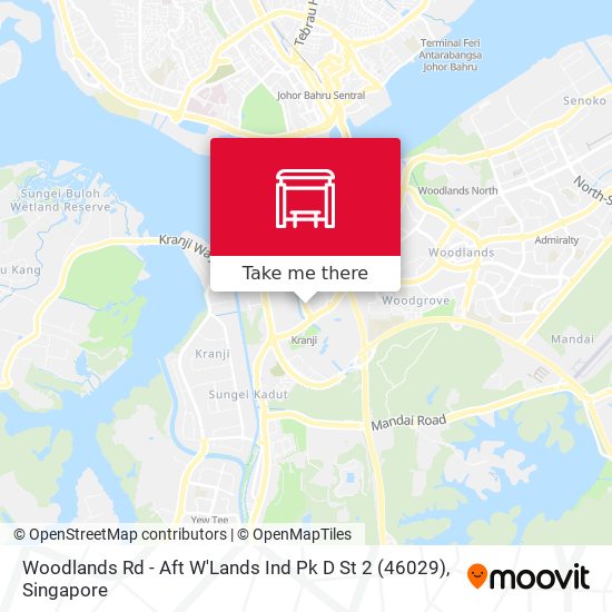 Woodlands Rd - Aft W'Lands Ind Pk D St 2 (46029) map