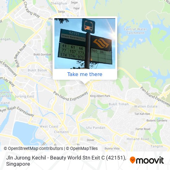 Jln Jurong Kechil - Beauty World Stn Exit C (42151) map