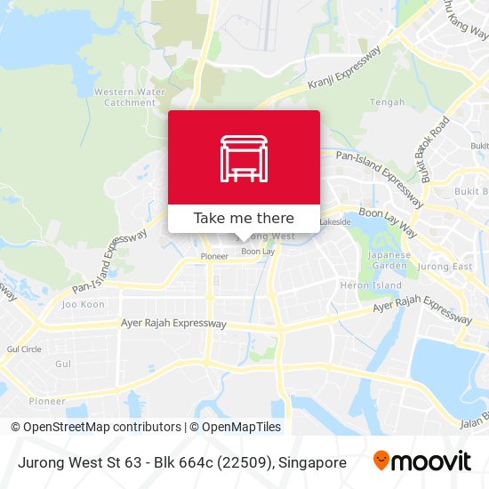 Jurong West St 63 - Blk 664c (22509)地图