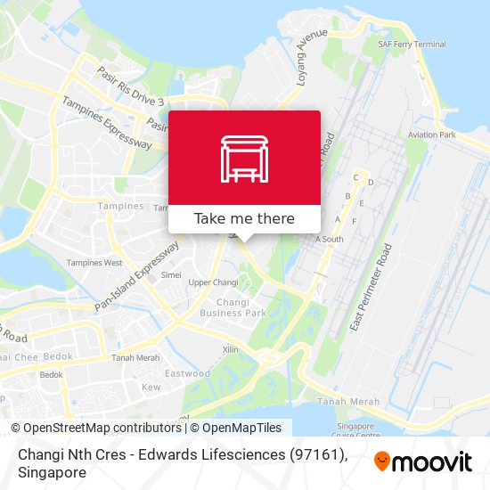 Changi Nth Cres - Edwards Lifesciences (97161)地图