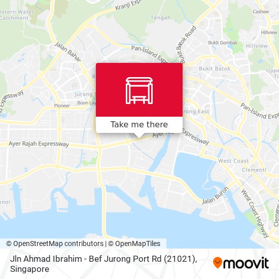 Jln Ahmad Ibrahim - Bef Jurong Port Rd (21021) map