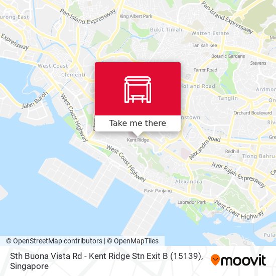 Sth Buona Vista Rd - Kent Ridge Stn Exit B (15139)地图