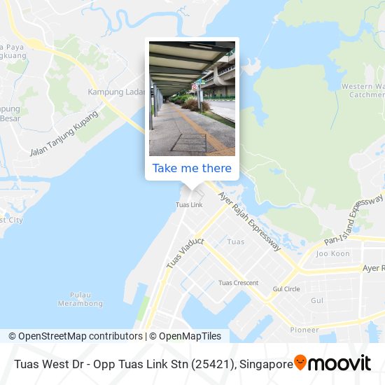 Tuas West Dr - Opp Tuas Link Stn (25421) map