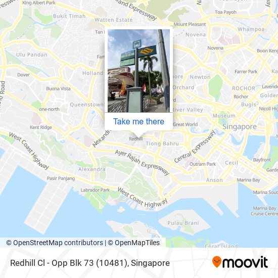 Redhill Cl - Opp Blk 73 (10481)地图