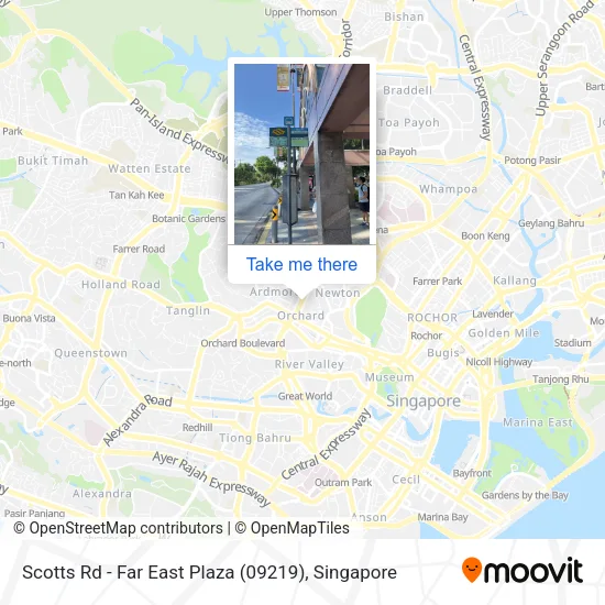 Scotts Rd - Far East Plaza (09219)地图