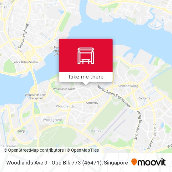 Woodlands Ave 9 - Opp Blk 773 (46471) map
