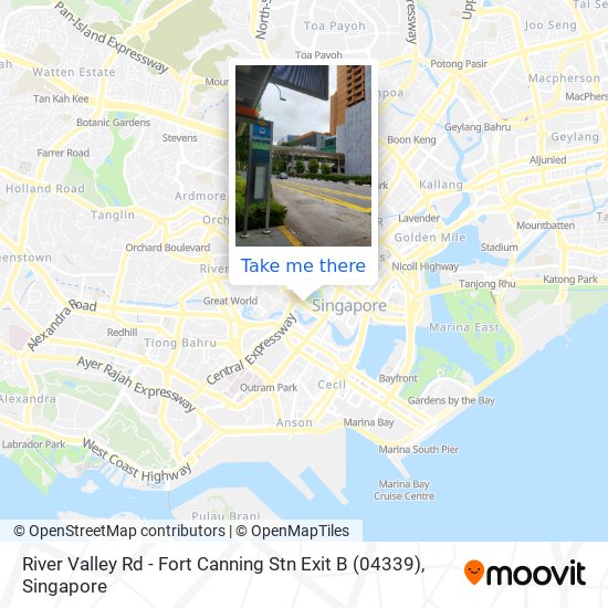 River Valley Rd - Fort Canning Stn Exit B (04339)地图