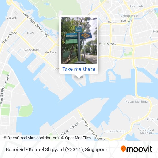 Benoi Rd - Keppel Shipyard (23311)地图