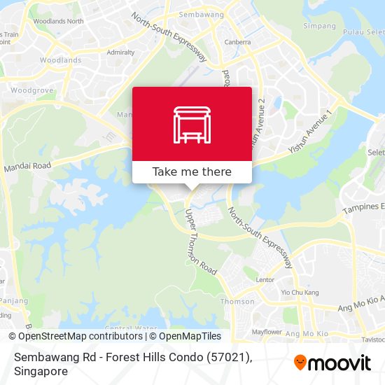 Sembawang Rd - Forest Hills Condo (57021)地图