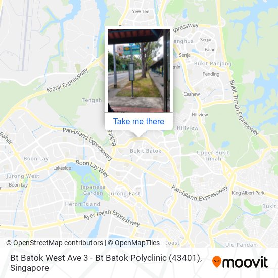 Bt Batok West Ave 3 - Bt Batok Polyclinic (43401)地图