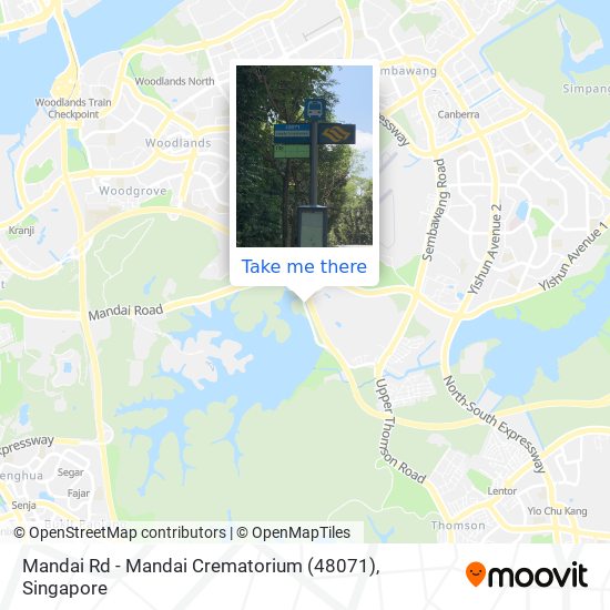 Mandai Rd - Mandai Crematorium (48071) map