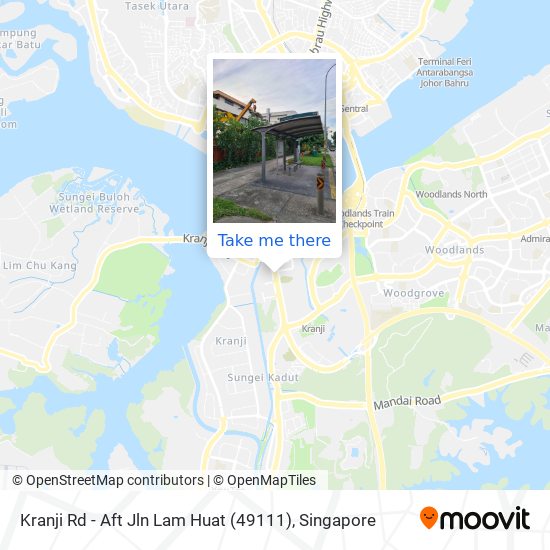 Kranji Rd - Aft Jln Lam Huat (49111) map